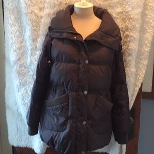 Betsey Johnson black puffer coat